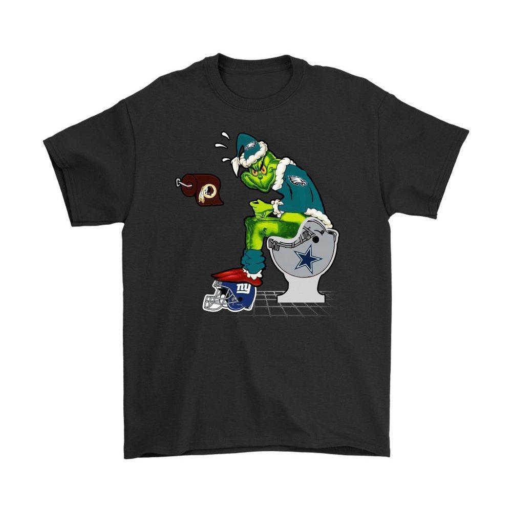 The Grinch Philadelphia Eagles On Other Teams Christmas T-Shirt